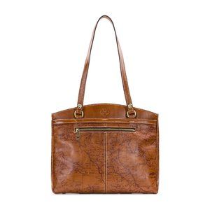 Patricia Nash Signature Map Poppy Tote